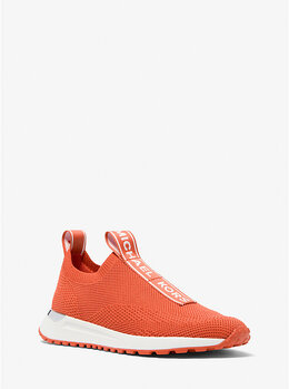 Кроссовки-Слипоны из трикотажного материала Bodye Michael Kors, красный 49s5bdfp1d | red clay