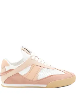 Chloé mesh-panel suede sneakers 30772027