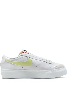 Nike Blazer Low Platform "White Life Lime" sneakers 30802823