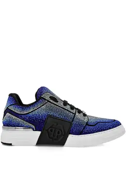 Philipp Plein rhinestone-embellished sneakers 25347762