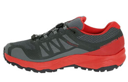 Кроссовки мужские низкие серые/красные Salomon 406803