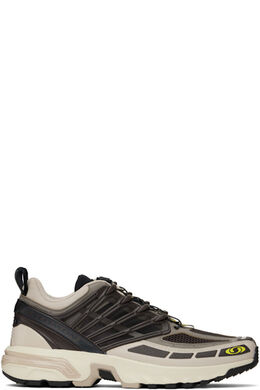 Коричневые и бежевые кроссовки ACS PRO Salomon 17049711 | black coffee/oxford tan/cress green