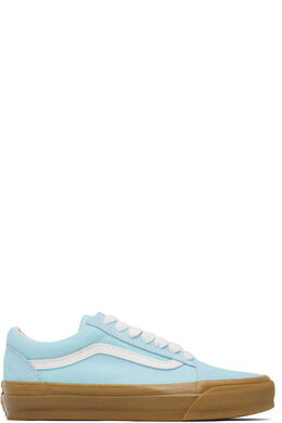 Синие премиум-кеды Old Skool Gum Vans 17339101 | crystal blue/gum