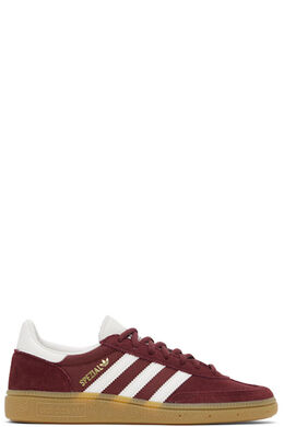 Бордовые кроссовки для гандбола Spezial Adidas 16798531 | shadow red/cloud white/gum
