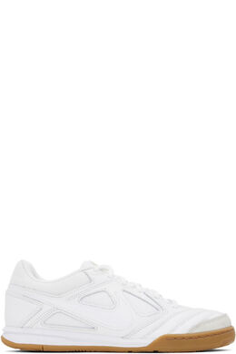 Белые кроссовки Gato Nike 16982461 | white/gum light brown/white