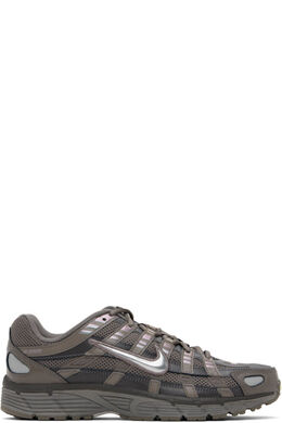 Серые кроссовки P-6000 Nike 16984061 | cave stone/medium ash/flat pewter/metallic silver