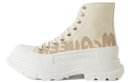 Кроссовки Tread Slick High Top бежевые женские Alexander McQueen 708752w4rq22257