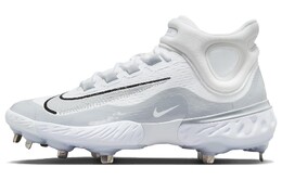 Кроссовки Nike Alpha Huarache Elite 4 White Wolf Grey, белый fd2744-102 | white