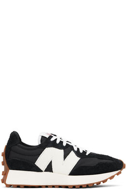 Черные кроссовки 327 New Balance 16907981 | black/white/mineral red