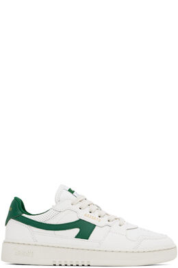 Бело-зеленые кроссовки Dice-A Axel Arigato 15909091 | white/green