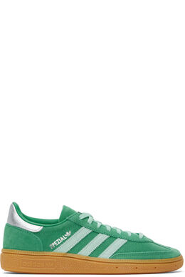 Зеленые кроссовки для гандбола Adidas 16881891 | semi court green/clear mint/gum
