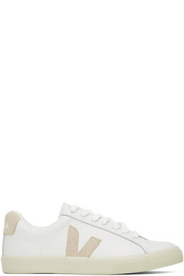 Белые кожаные кроссовки Esplar Veja 15772201 | white/sable