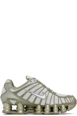 Кроссовки Shox TL серебристо-хаки Nike 17047021 | light silver/light army/white