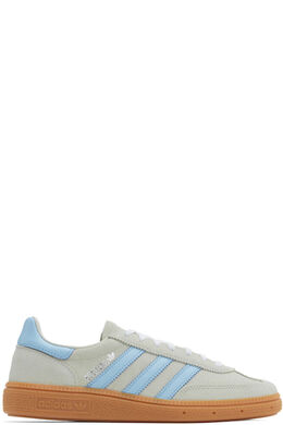 Серо-синие кроссовки для гандбола Spezial Adidas 16882131 | alumina/clear sky/gum