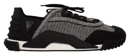 Dolce & Gabbana Elegant Black NS1 Sneakers for the Style-Conscious - EU36/US5.5 la12844-36