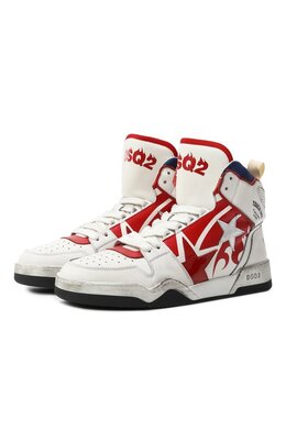 Кожаные кеды Spiker Dsquared2 snm0429