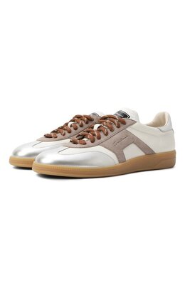 Кожаные кеды DBS Oly Santoni wbpg61244farspsx