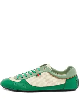 Gucci leather panelled sneakers 30311197
