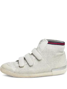 Gucci perforated leather sneakers 30326940