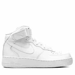 Кроссовки Nike Air Force 1 '07 Mid, полнота F, размер 9 US, white/white 101840575556