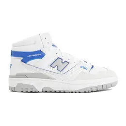 New Balance-White And Blue Leather 650 Sneakers-Uomo 51976925249876