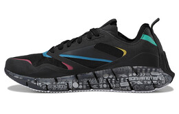 Кроссовки для бега Zig Kinetica унисекс с низким верхом, черные Reebok fy3083