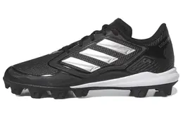 Кроссовки Adidas Purehustle 3 MD Core Black Silver Metallic Women's, черный/белый ig7138 | black/white