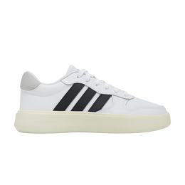 Adidas Кроссовки Wmns Litecourt 'White Black Silver Metallic', белый ji2162 | white black silver metallic