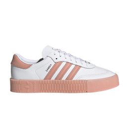 Adidas Кроссовки Wmns Sambarose 'White Trace Pink', белый fw4201 | white trace pink
