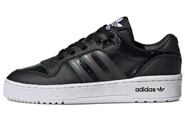 Кроссовки для скейтбординга Rivalry женские низкие, черные/белые Adidas ef5542