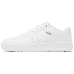Кроссовки Puma Court Classic 'White Gold', белый/золотой 395018-01 | white/gold