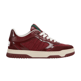 Кроссовки Gucci Wmns Re-Web Sneaker 'GG Canvas - Rosso Ancora', красный 785452 aaew9 6143 | gg canvas - rosso ancora