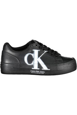Кроссовки женские Calvin Klein с белым логотипом, черный 21733 | nero