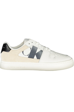 Кроссовки женские Calvin Klein спортивные, белый / черный / кремовый 31482 | bianco