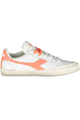 Кроссовки спортивные женские Diadora, белый / оранжевый 1373 | bianco