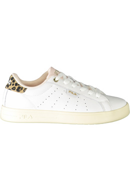 Кроссовки спортивные женские Fila, белый / леопардовый 32000 | bianco