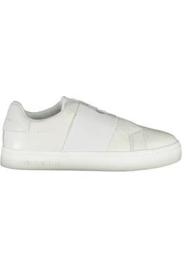 Кроссовки спортивные женские Calvin Klein с резинкой, белый 16632 | bianco