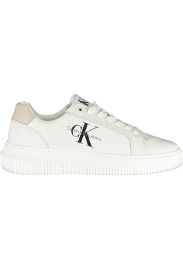 Кроссовки спортивные женские Calvin Klein, белый / кремовый / черный 25025 | bianco