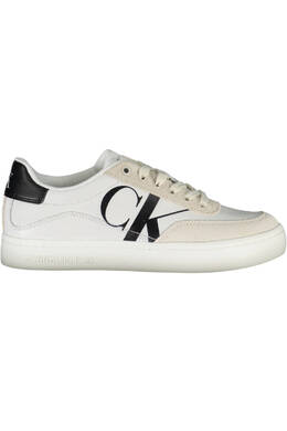 Кроссовки спортивные женские Calvin Klein, белый / черный / кремовый 26147 | bianco