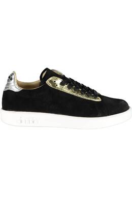 Кроссовки спортивные Diadora женские, черный / золотой / серебряный 3499 | nero