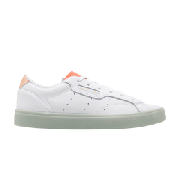 Adidas Кроссовки Wmns Sleek 'White Amber Tint', белый fw5464 | white amber tint