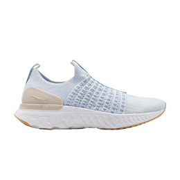 Nike Кроссовки Wmns React Phantom Run Flyknit 2 'Hydrogen Blue', синий cj0280 400 | hydrogen blue