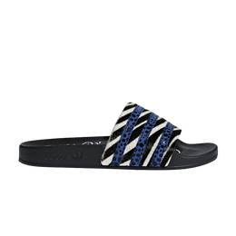 Adidas Кроссовки Wmns Adilette 'Core Black Blue White', синий cm8493 | core black blue white