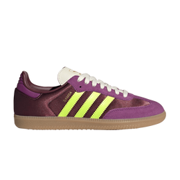 Adidas Кроссовки Wmns Samba OG 'Maroon Rich Mauve Satin', фиолетовый js1316 | maroon rich mauve satin