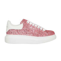 Кроссовки Alexander McQueen Wmns Oversized Sneaker 'Pink Glitter', розовый 558944 w4ey5 5651 | pink glitter