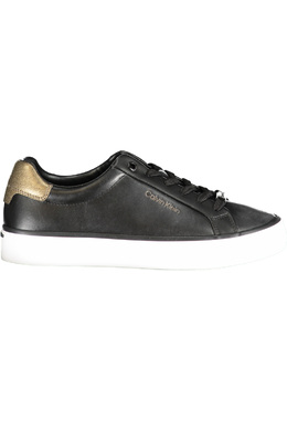 Кроссовки спортивные женские Calvin Klein, черный / золотой 31282 | nero