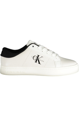 Кроссовки женские спортивные Calvin Klein с логотипом, белый / черный 31286 | bianco