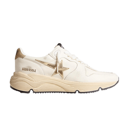 Кроссовки Golden Goose Wmns Running Sole 'White Gold', белый gwf00126 f006129 10834 | white gold