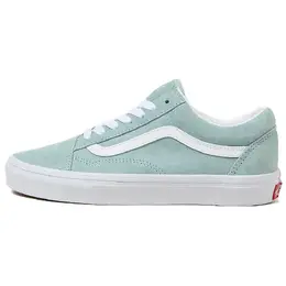 Кроссовки Vans Old Skool 'Pig Suede - Grey Mist', синий vn0a2z42m8i | blue with white lettering