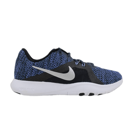 Nike Кроссовки Wmns Flex Trainer 8 Premium 'Black Metallic Silver', черный 924340 001 | black metallic silver